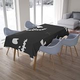 Bonamaison Tafelkleed, Anti-Mold, Sneldrogend, Waterdicht, 100% Polyester Tafellaken, 140cm x 200cm - Ontworpen en Vervaardigd in Turkije