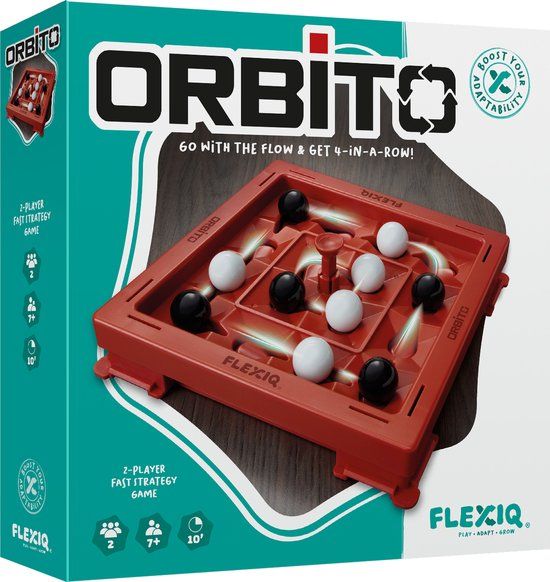FlexIQ Orbito - Bordspel - Denkspel & Strategisch spel - 7+ jaar - 2023 editie