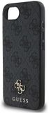 Guess - 4G Metal Small Logo - Backcover Telefoonhoesje met Magsafe - Geschikt voor Apple iPhone 16e - Zwart