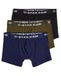 G-STAR RAW Set van 3 boxershorts voor heren, meerkleurig (Dk Black/Imperial Blue/Shadow Olive D23774-d516-g163), XXL