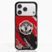 Manchester United Coque de téléphone officielle 3D – Design blason noir