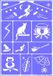 Trademark Herbruikbaar schmink stencil heks - Paars