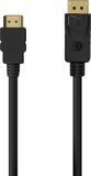 AISENS DisplayPort to HDMI Cable A125-0551 Black 1.5 m