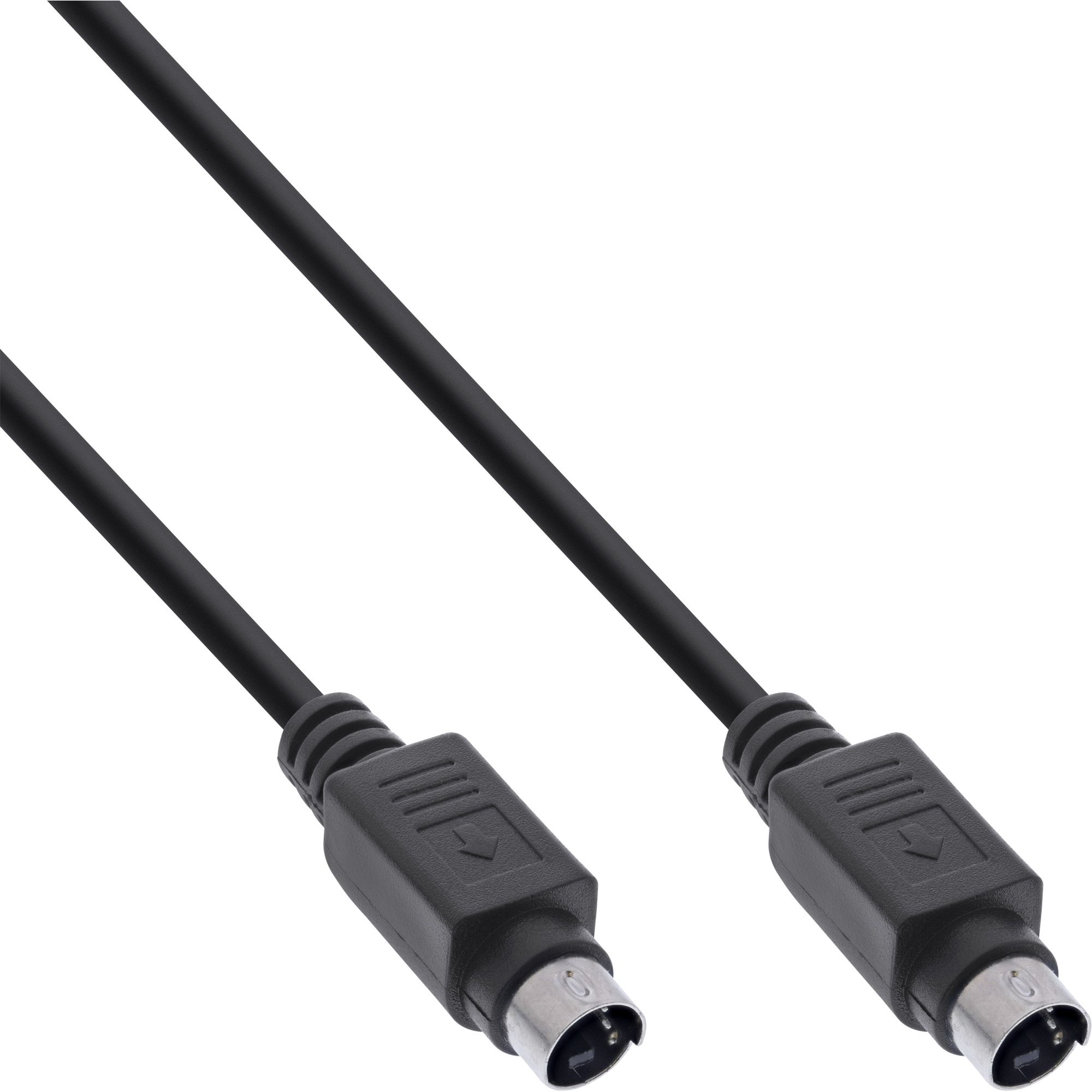 Inline 89950 - Zwart - 2m Kabel