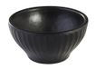 APS 84329 AIKO melamine schaal met aardewerk look, Ø 8 x 4 cm 0,07 liter, zwart