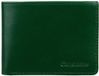 Canaletto Portefeuille femme vert cuir végétal tanné 12 fentes pour cartes 3 compartiments fermeture éclair