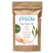 Badzout, Magnesium Epsom-zout en ultrazuiverende essentiële oliën, Voetenzout, Reparatie van beschadigde nagels, Voetschimmelverlichting, Scrub, 500g