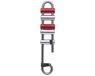 Petzl Rack acht gris/rouge