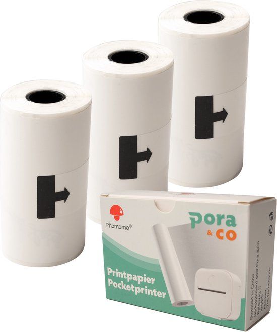 Pora&co Stickerpapier T02 model - Pocket (9 x 14 cm) - Fotopapier - 8720828191217