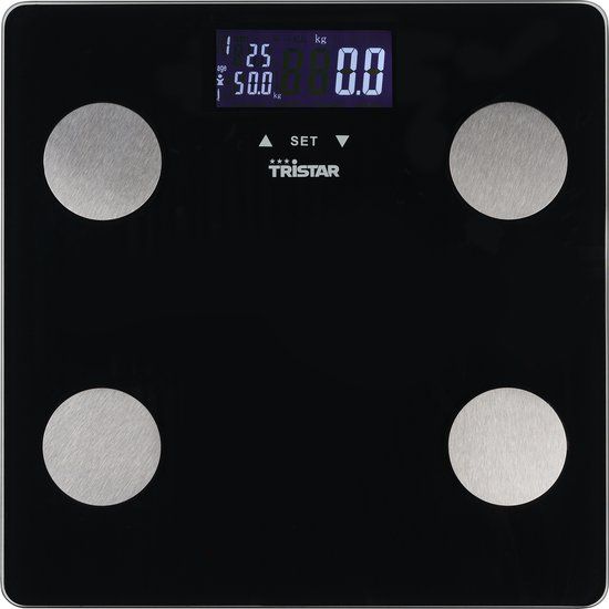 Tristar WG-2442 - Digitale Personenweegschaal - Zwart
