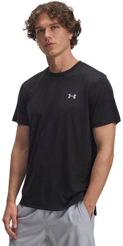 Under Armour Launch Camo T-Shirt Heren Zwart L