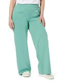 ICHI IHKATE SUS LONG WIDE PA2 Dames Straight leg jeans L Beryl Green