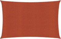 vidaXL Zonnezeil 2x3,5m HDPE Terracotta