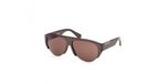 Max &co MO0167 Shiny Dark Brown 58/14/135 Lunettes de soleil pour femme
