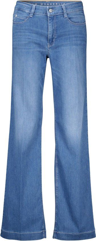 MAC Dream high waist wide leg jeans with pockets