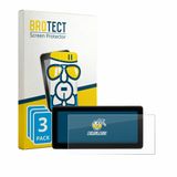 BROTECT Screenprotector 3 Stuks voor Fiat Grande Panda Hybrid 2025 Uconnect 5 Infotainment 10.25" Beschermglas transparant