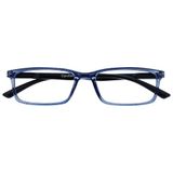 OPULIZE See Blauw Licht Blokkeert Bril Blauw Zwarte Arm Computer Gamen Ontspiegeld Mannen Vrouwen B9-3 +0,00