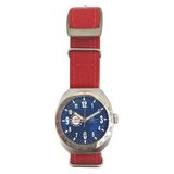 Luxe Montres de Luxe 09MON-ALKZBLU Unisex Polshorloge