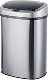 Relaxdays Prullenbak - 50 l - met sensor - zilver
