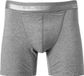 HOM HO1 lange boxer briefs voor heren - Antraciet - Maat XL