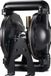 Pompe à membrane double pneumatique, 132,49 l/min max, pompe de transfert d'huile usée pneumatique à entrée et sortie standard, corps en alliage d'aluminium, double membrane, pour diesel, graisse, kérosène, essence