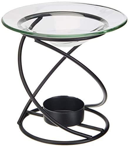 Puckator Metal Spiral Oil Burner - Dun