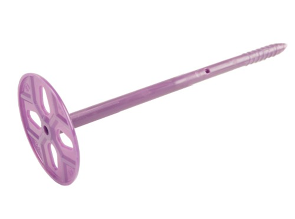 GB GB33251800125 Nylon Wall Plug 8x180mm 120-140mm Insulation Thickness Purple | 125 Pieces