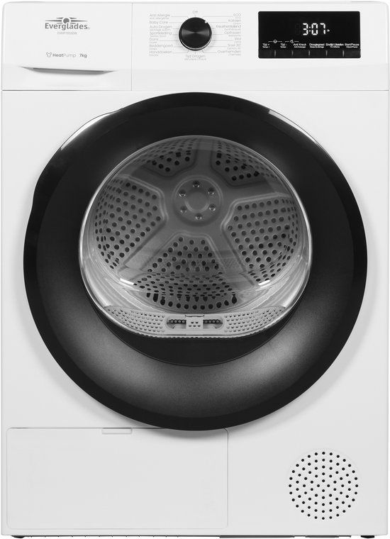 Everglades EVHP7055DW Warmtepompdroger Arctic White