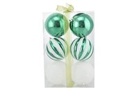 Nataluna L. Kruidnageltjes wit/groen ballen 10 cm 6 stuks