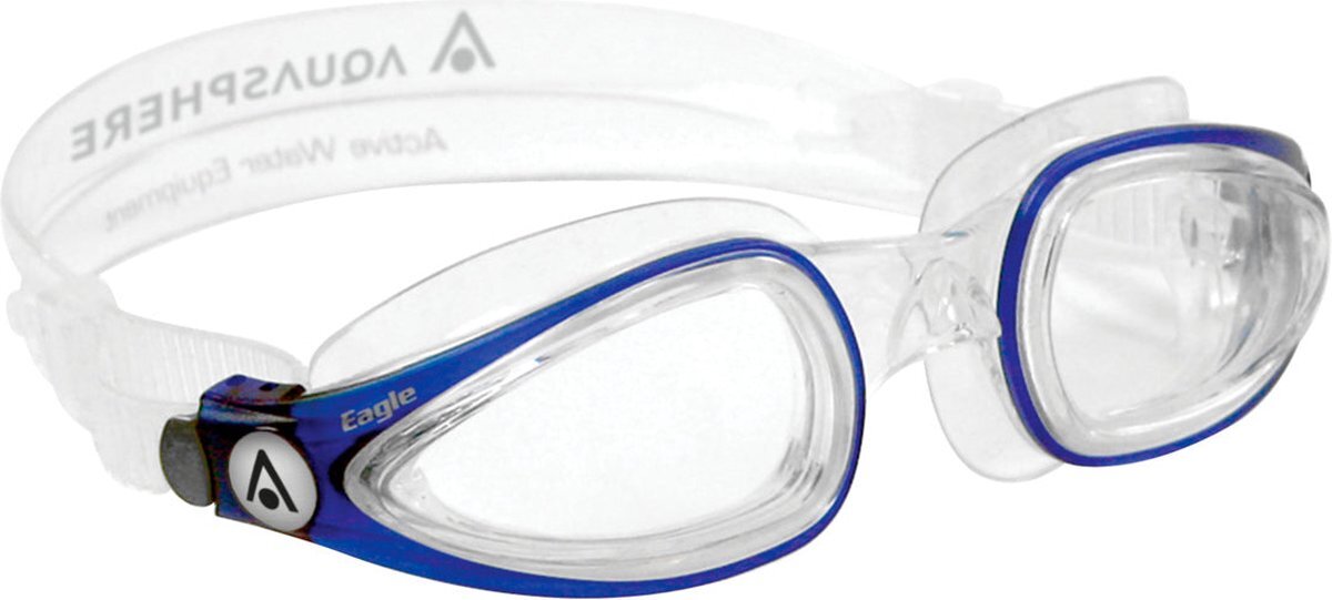 Aquasphere Aquasphere Eagle - Zwembril - Volwassenen - Clear Lens - Transparant/Blauw