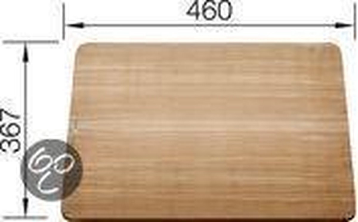 BLANCO Deska drewniana jesion, 460x36