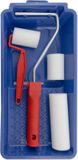 VEBA Versluis Paint En Non-Paint B.V. Lakroller schilderset - 5 en 10 cm - extra fijn - met verfbak en beugel - schuimrollers - verfset