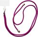 Smartphonica Cordon de téléphone Universel - cordon détachable réglable pour téléphone portable - 150 CM - Chaîne de téléphone Violet Rose