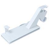 vhbw Charnière droite compatible avec Zanussi ZBB28430SL, ZBB25431SA Congélateur, Réfrigérateur-congélateur - Charnière de porte pour compartiment congélateur