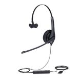 Jabra Biz 1500 Mono USB Headset - Noise Cancelling - Black