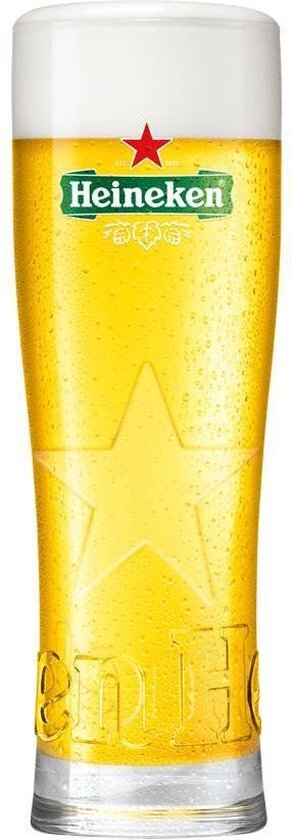 Heineken Star Glazen 6 stuks