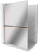 Mexen Kioto+ L paroi de douche avec étagère Walk-in 90 x 200 cm, miroir, or rose