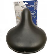 Selle comfort Retro XL - Fietszadel - Zwart - Drifter - Met Smart Foam Techniek