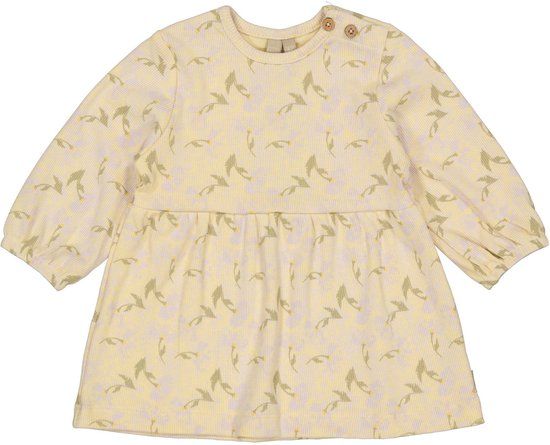 Levv Baby Jurk Madelief Yellow flowers maat 56