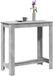 Maison Exclusive Tabouret de bar, couleur béton, 102x50x103,5 cm, fibre de bois