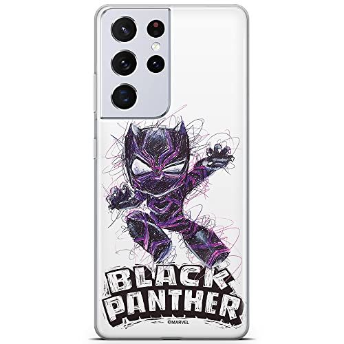 ERT GROUP Mobiele Telefoonhoesje voor Samsung S21 ULTRA - Marvel Black Panther 017