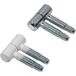SFS Intec Bande à percer 13 mm Bande de fenêtre en acier Bande de meuble, acier 9010 - blanc pur