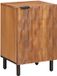 vidaXL Badkamerkast met plank bruin 38 x 33 x 58 cm massief mango hout
