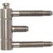 SFS Intec Bande à percer 18 mm pour huisserie en acier en 3 parties, acier nickelé