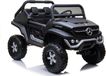 Mercedes Unimog voiture d'enfant pour 2 personnes, véhicule tout-terrain, voiture d'enfant électrique, 4x4, 45W, 12V, 14AH, SUV électrique, buggy, noir