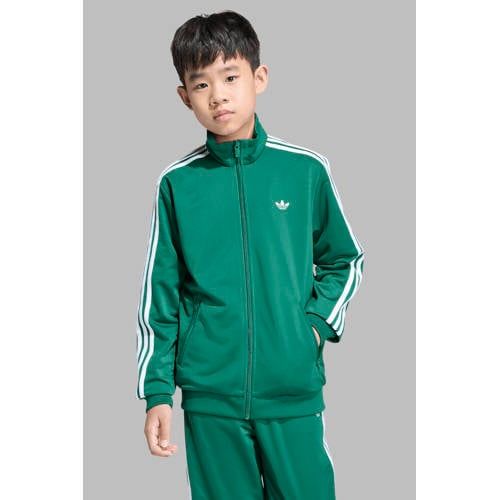 adidas Originals Firebird trainingsjack groen/wit