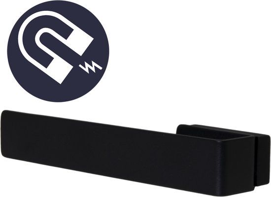 EAVY - Magnetische Vaatdoekhouder - RVS - Zwart - Modern Design