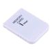 Be Winner 1 MB geheugenkaart voor Sony PS, PS1 geheugenkaart, compatibel met alle Playstation-spellen, wit