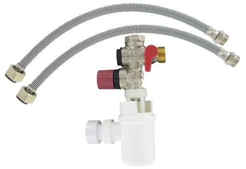 Comap Set voor boiler (groep 3/4 inch (20x27), sifon, 2 netslangen