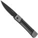 Kizer Little Grand V2670A2 Blackwashed Nitro-V, Grey G10 Black Micarta, couteau de poche, Jonathan Styles design